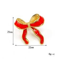 Colorful Bow Earrings