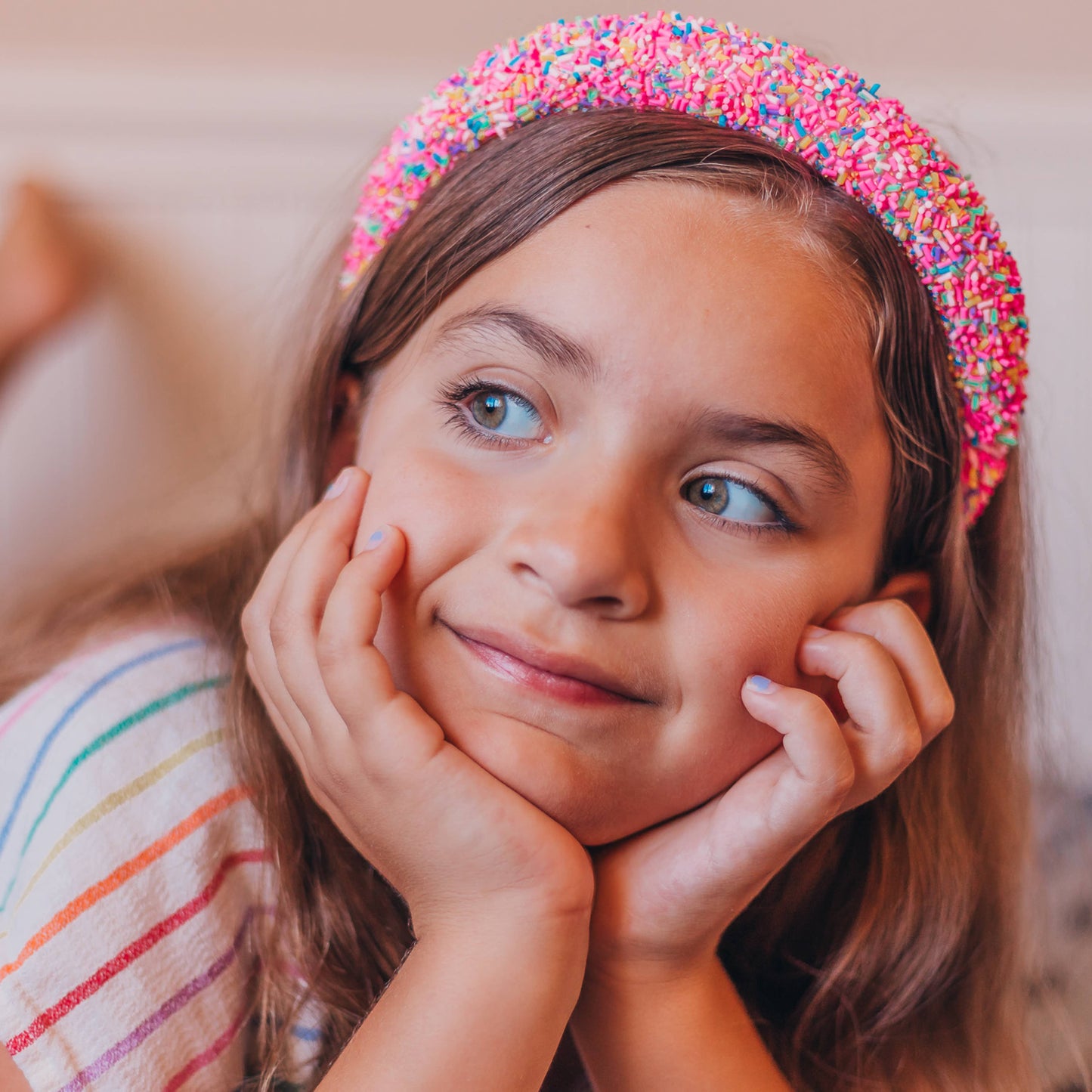 Padded Sprinkles Headband - Confetti Hair Band