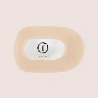 Round Flat Hair Clip | Large | Almond Beige