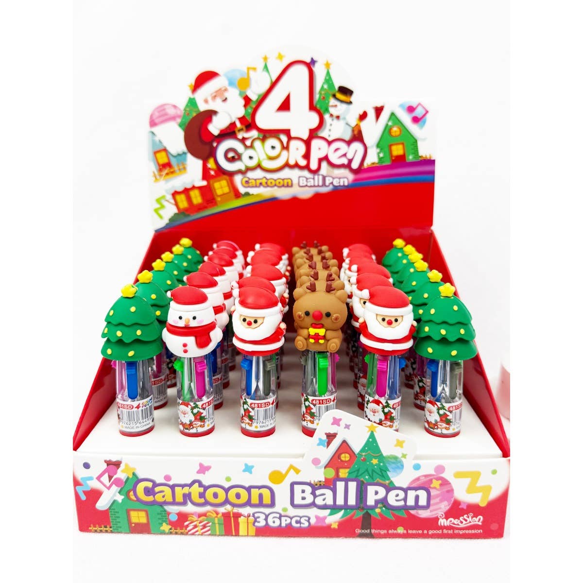 Christmas Multicolor Ballpoint Pens