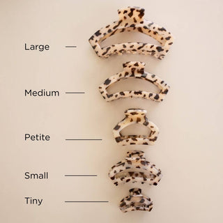 Open Blonde Tortoise | Petite | Hair Clip
