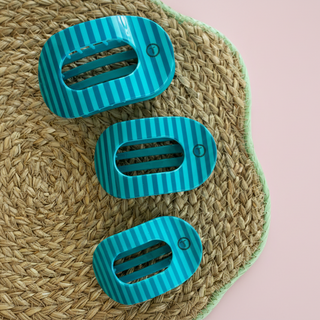 Splash Zone | Large | Flat Round Hair Clip