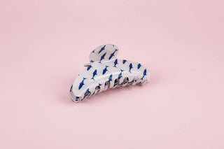 Shark Print Hair Claw Clip
