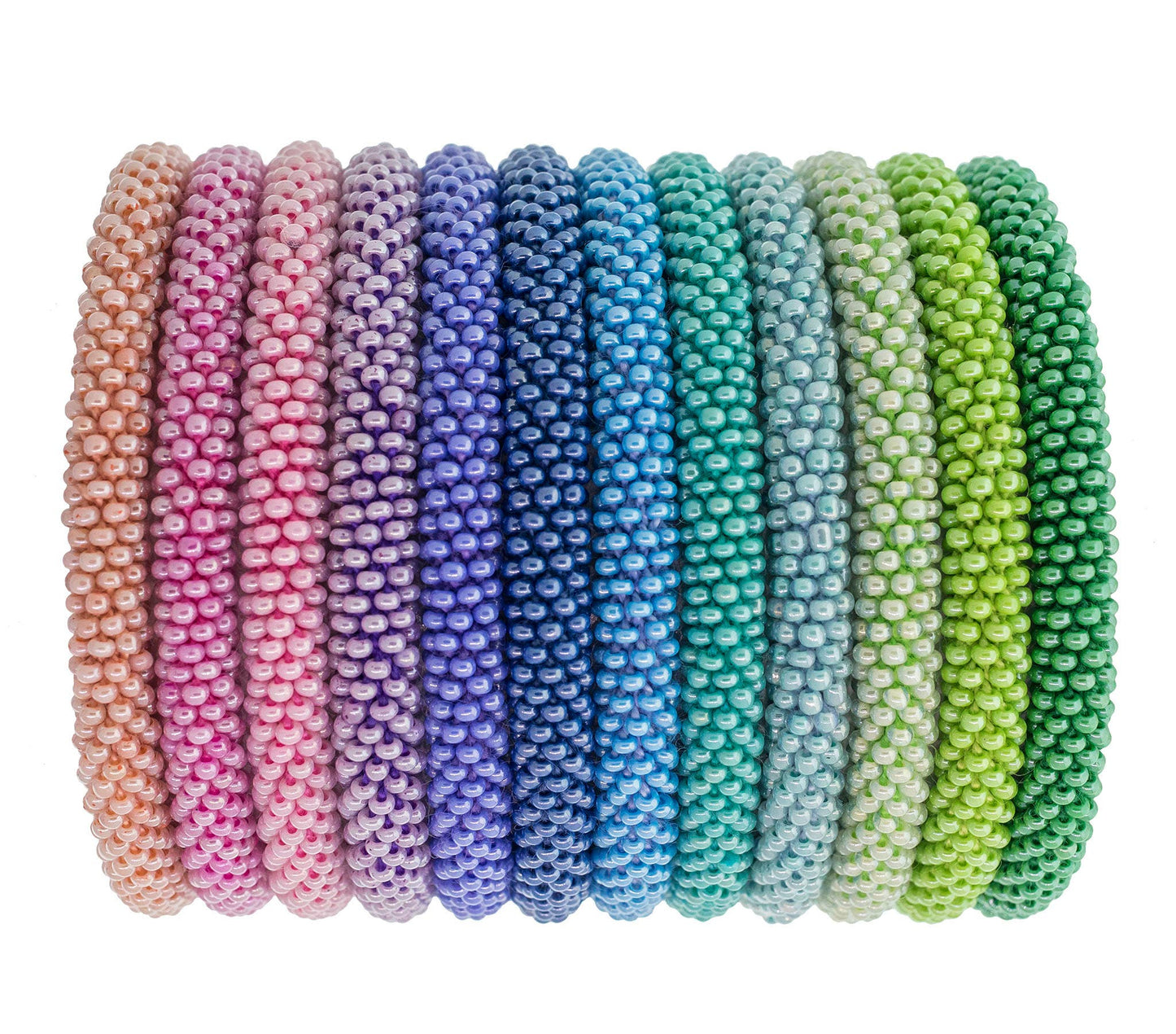 Roll-On® Bracelets Rainbow Row