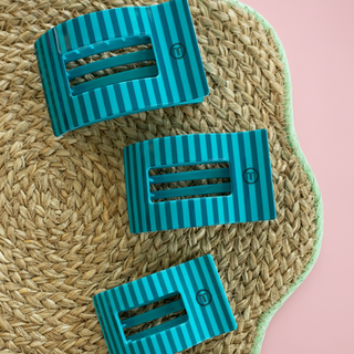 Splash Zone | Medium | Flat Rectangle Hair Clip