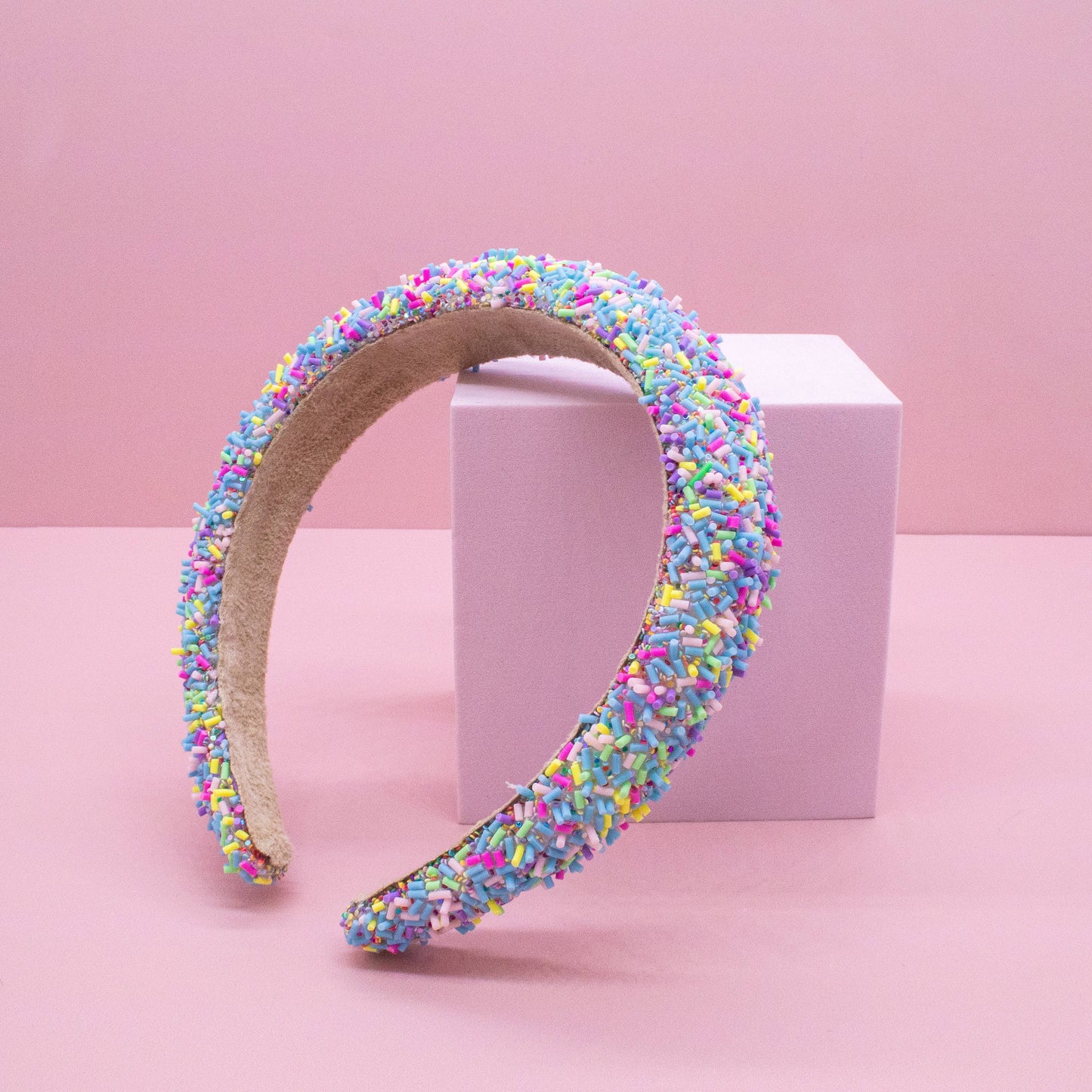 Padded Sprinkles Headband - Confetti Hair Band