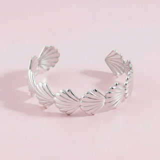 Open Seashell Cuff Bracelet