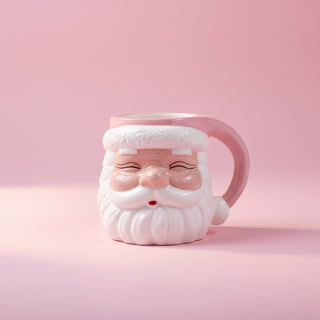 Pink Santa Mug