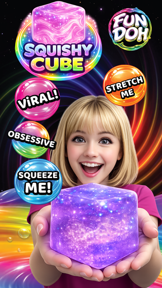 Fun Doh Squishy Cubes