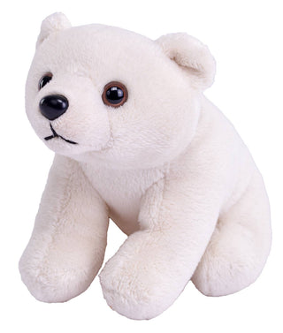 Pocketkins-ECO-Polar Bear Stuffed Animal 5"