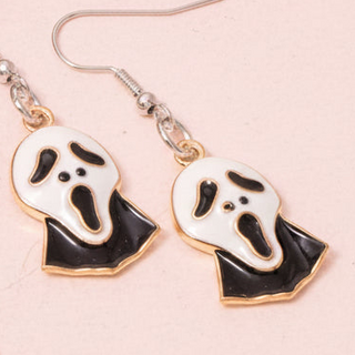 Enamel Halloween Dangle Earrings