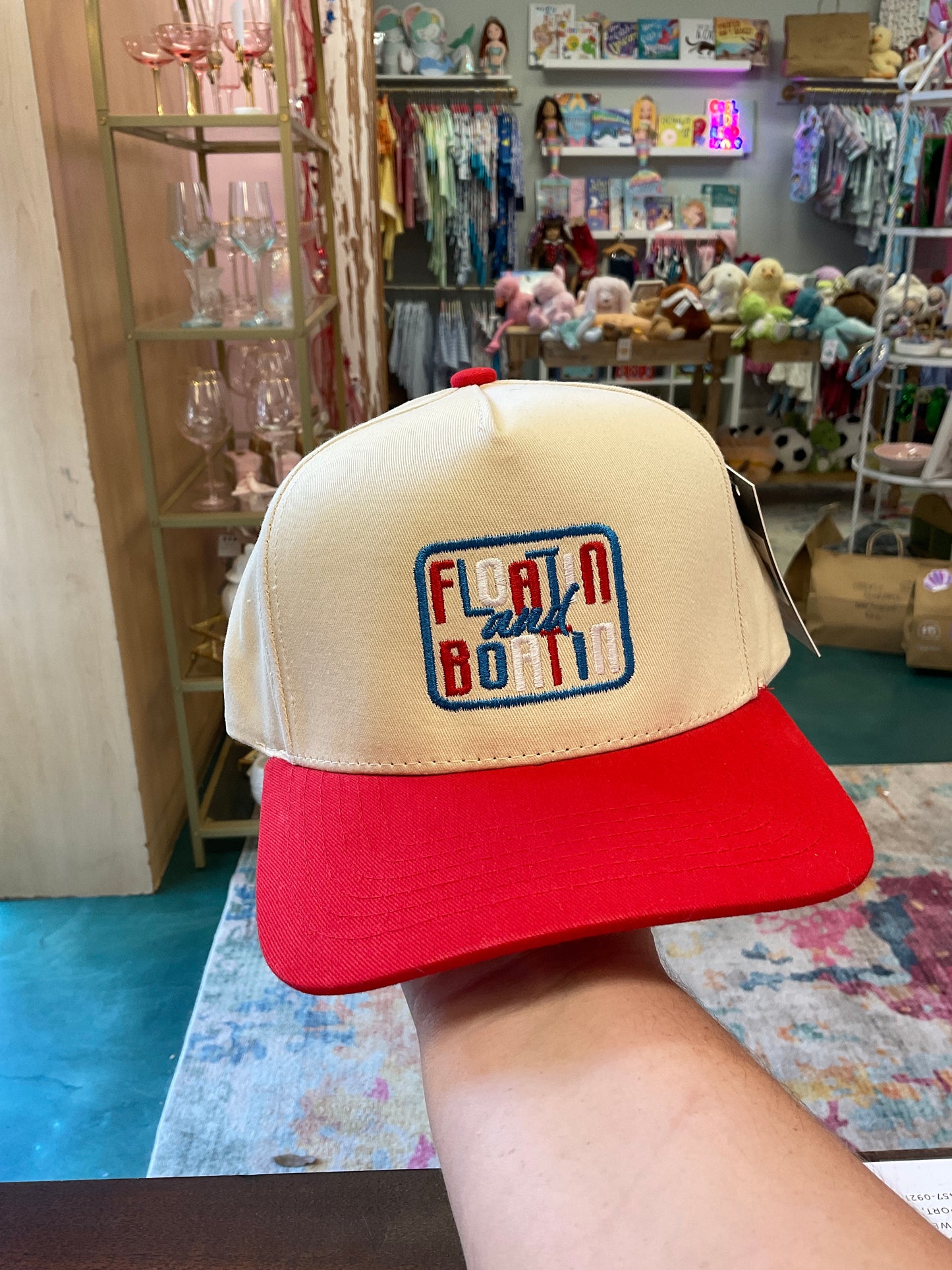 Embroidered hat Grace