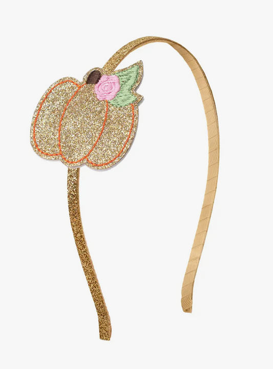 Pumpkin Rose Headband