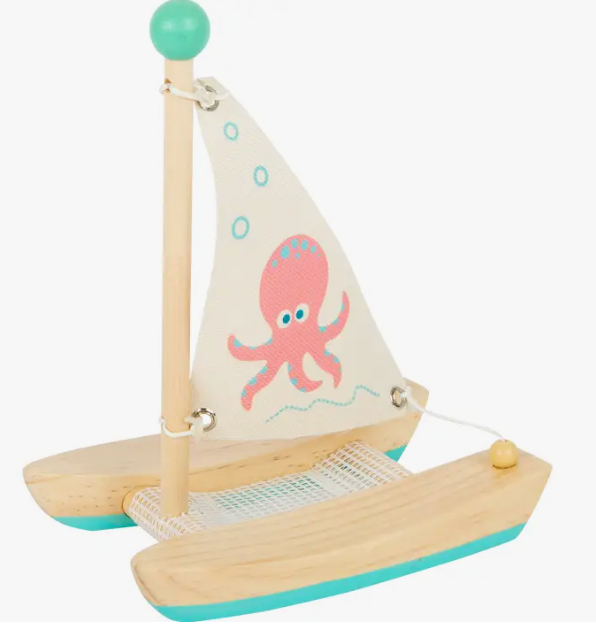 Small Foot Octopus Catamaran Water Toy