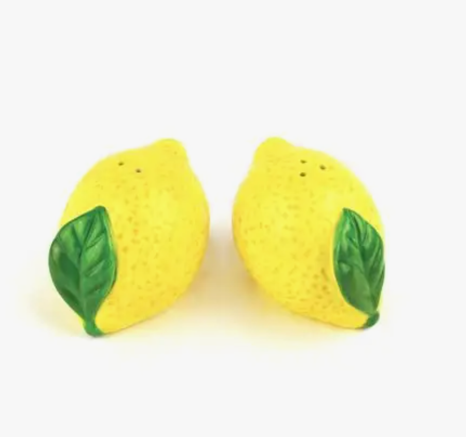 Lemon Salt & Pepper Shaker Set