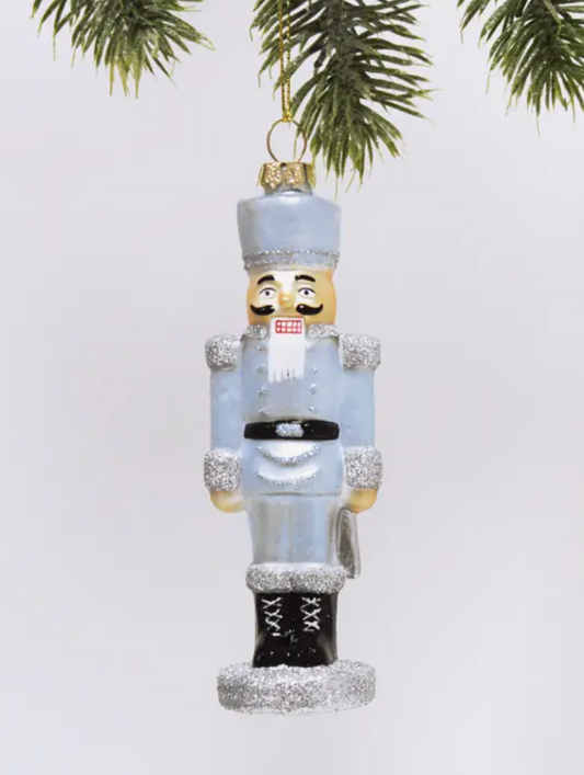 Nutcracker Glass Ornament